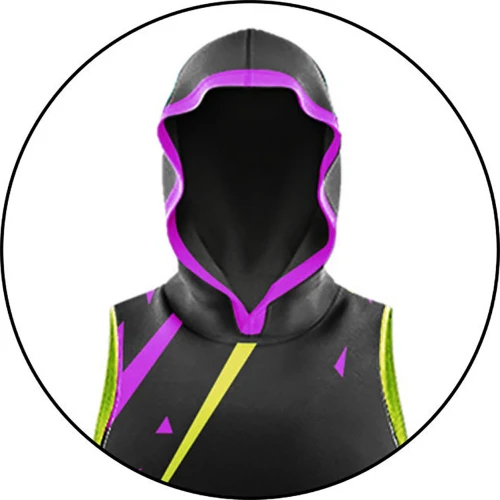 Uniforme Deportivo Negro y Morado