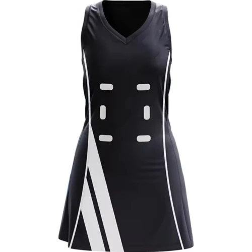 Uniforme de Tenis Negro y Blanco