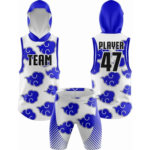 Uniforme Deportivo Azul y Blanco