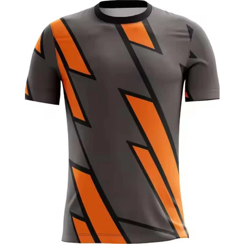 Camiseta Deportiva Negra Minimal de Rendimiento