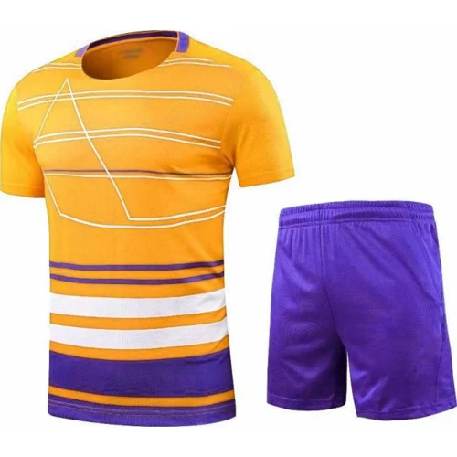 Uniforme de Tenis Degradado Naranja y Azul
