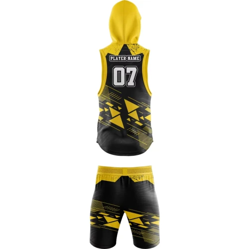 Uniforme Deportivo Amarillo y Negro