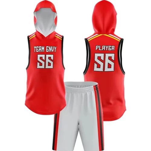 Set de Uniforme de Fútbol 7v7 Naranja y Blanco