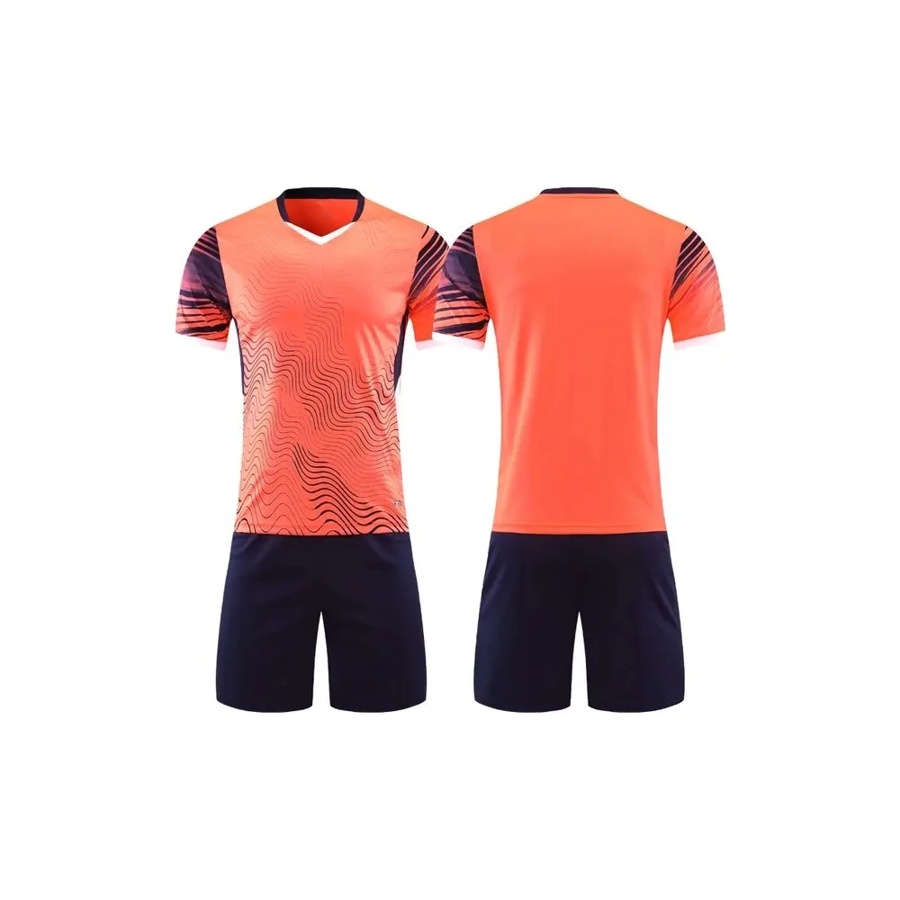 Orange Abstract Performance Jersey
