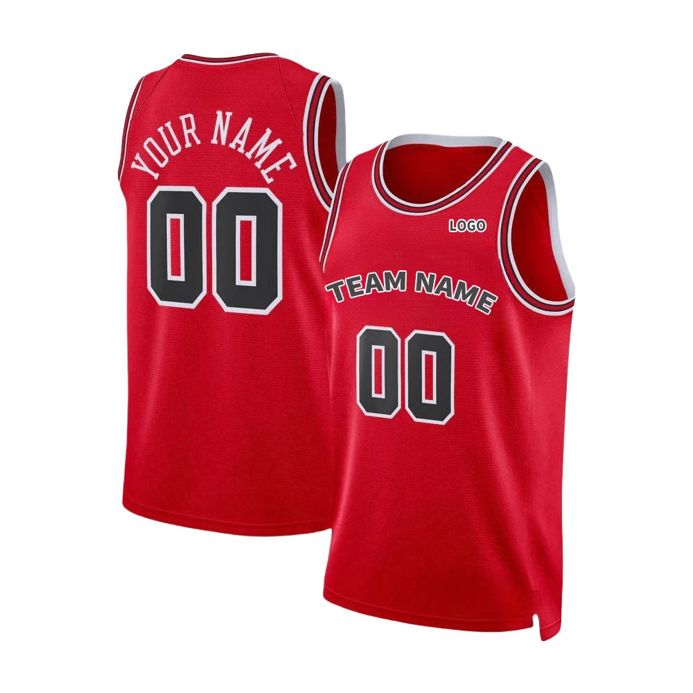 Maillot de Basketball Performance Rouge Carmin