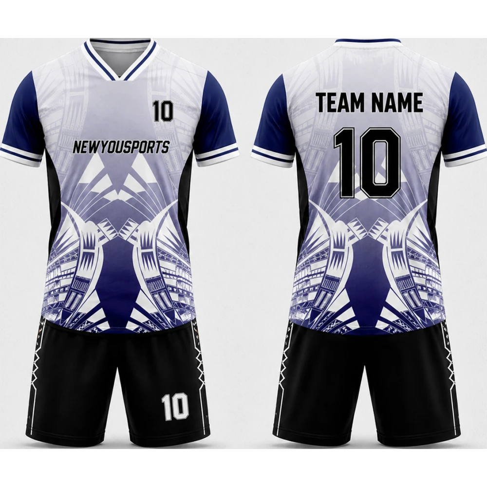 Architectural Gradient Soccer Uniform