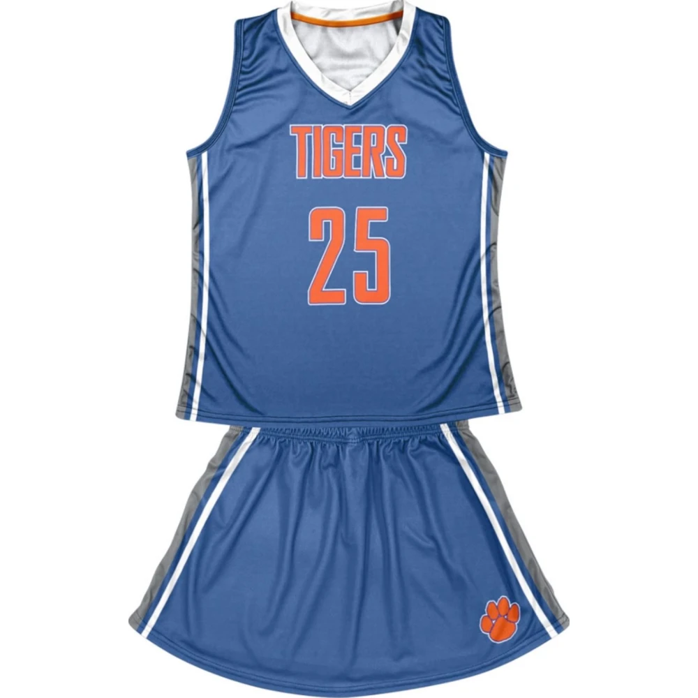 Ensemble de Basket Féminin Bleu – Coupe Performance