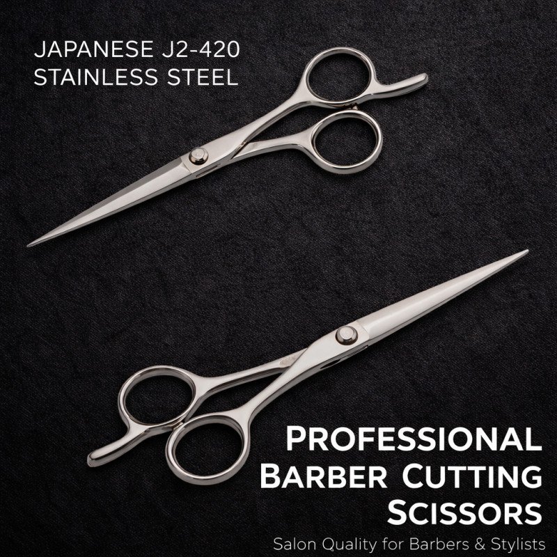 Tijeras Profesionales de Corte para Barbero