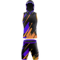 Multi Color 7v7 Football Uniform Set