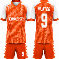 Solar Orange Camo Fusion Fußballuniform