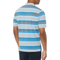 Polo Performance Bleu et Blanc Homme