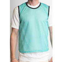 Chasuble de football bleu ciel en mesh