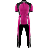 Performance Contrast Panel Polo & Training Pants Set