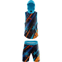 Uniforme Performance Noir et Bleu Clair