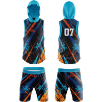 Uniforme Performance Noir et Bleu Clair