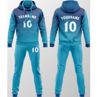 Individueller Türkisblauer Performance Trainingsanzug New You Sports