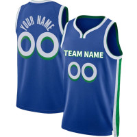 Camiseta de Baloncesto Azul Océano Performance