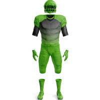 Uniforme de Fútbol Americano Negro y Verde