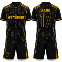 Ensemble de football Elite noir et or
