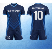 Uniforme De Football Bleu Marine Motif Chevron New You Sports