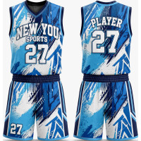 Uniforme de Baloncesto Blue Impact
