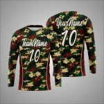 Individuelles Camouflage Sport Langarmshirt NewYou Sports
