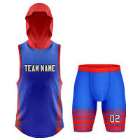 Uniforme Azul Rojo 7v7