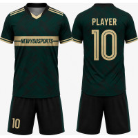 Emerald Performance Football Jersey & Shorts Set