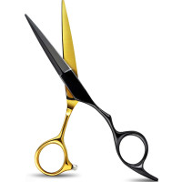 Zweifarbige Professionelle Haarschneideschere