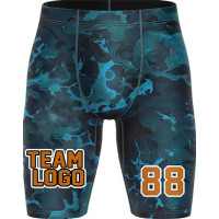 Blue Camo Hooded Performance Uniform