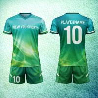 Uniforme De Football Vert Dégradé Énergie New You Sports