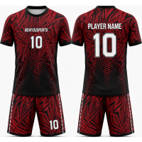 Ensemble de Football Crimson Vortex Geo