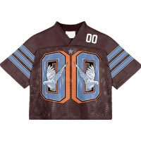 Zwart Lichtblauw Performance Voetbalshirt